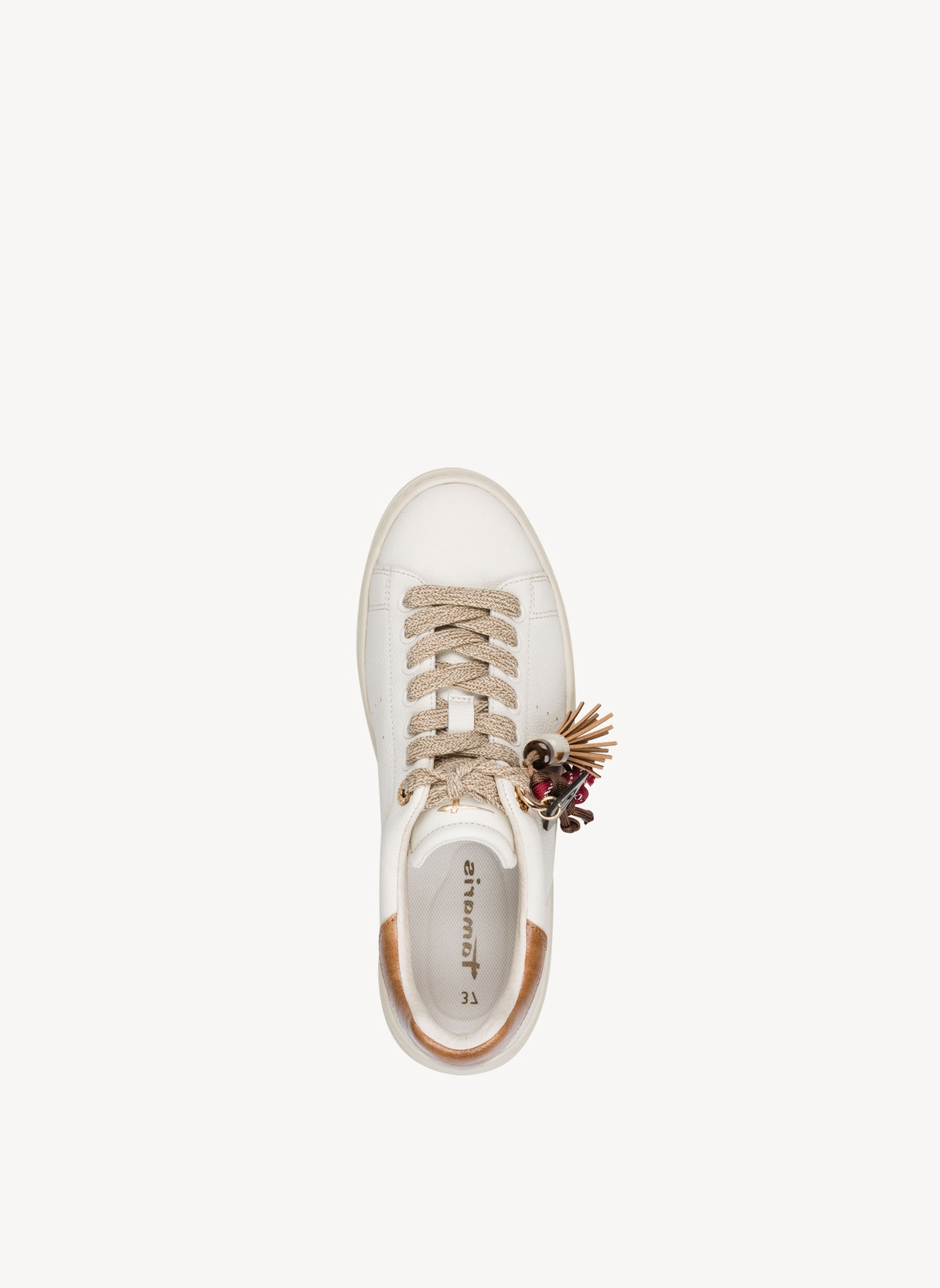 Baskets basses 1-23775-47 femme beige Tamaris Baskets basses 1-23775-47 femme beige Beige