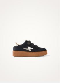 Baskets basses Mini MAGGIE Originals fille noir Vanessa Wu Baskets basses Mini MAGGIE Originals fille noir Noir & doré