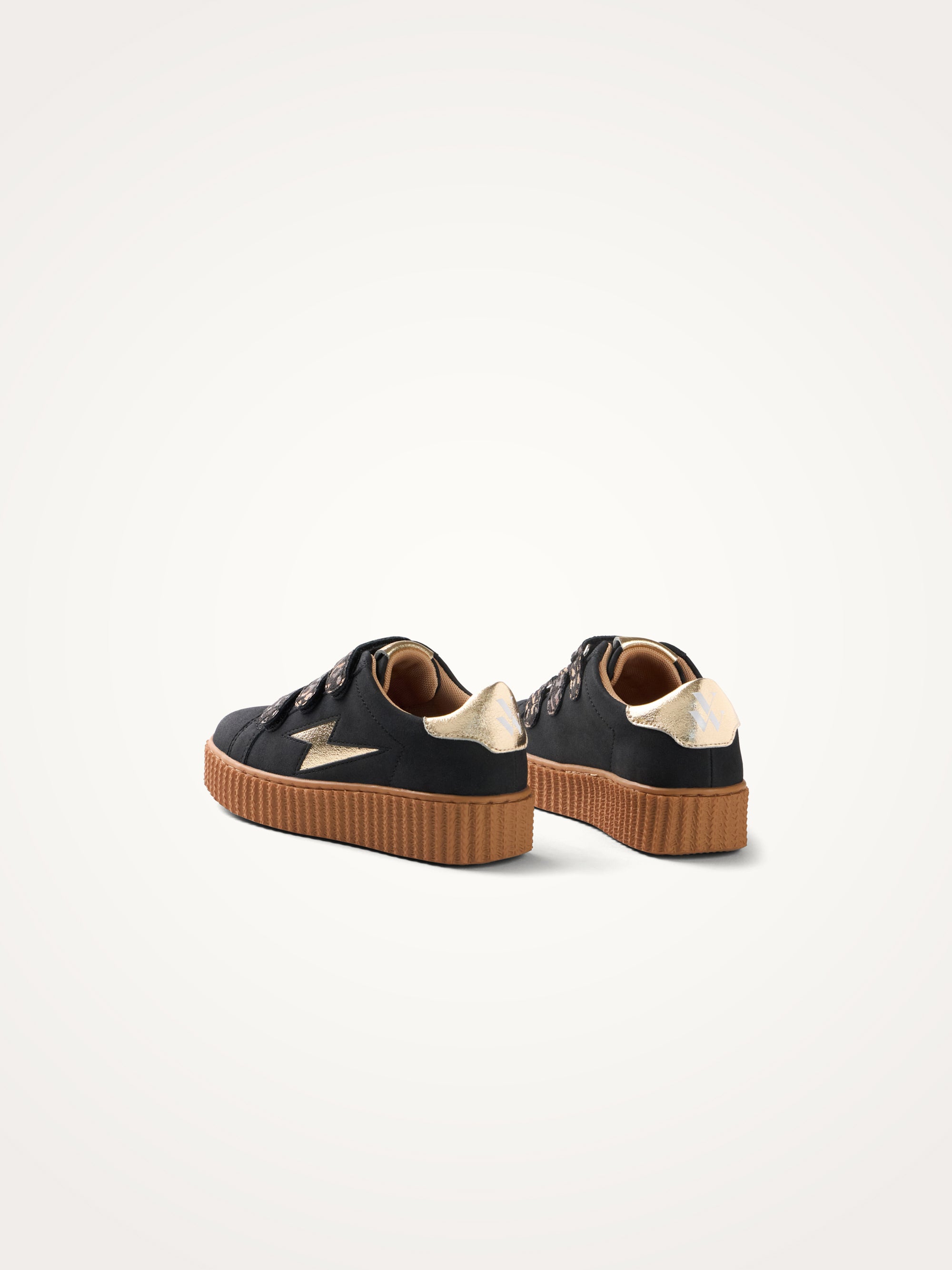 Baskets basses Mini MAGGIE Originals fille noir Vanessa Wu Baskets basses Mini MAGGIE Originals fille noir Noir & doré