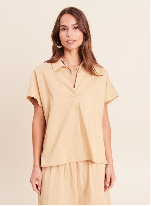 Bréal Chemises CEPOPY femme beige