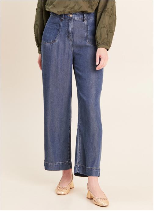 Bréal Jeans droit PENOVAJEAN femme bleu