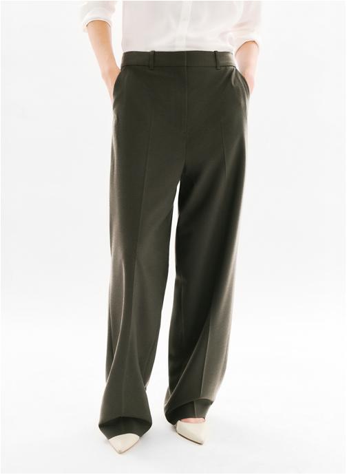 Caroll Pantalons droit 252P-PARISIEN femme vert