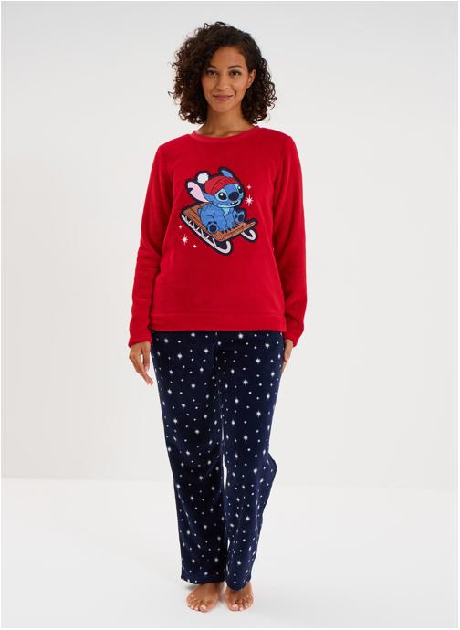 Stitch Combinaisons SUNPYJML_STITCHSKI femme rouge