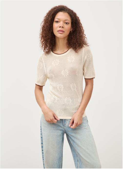 Bonobo Pulls OFICECOUF femme blanc