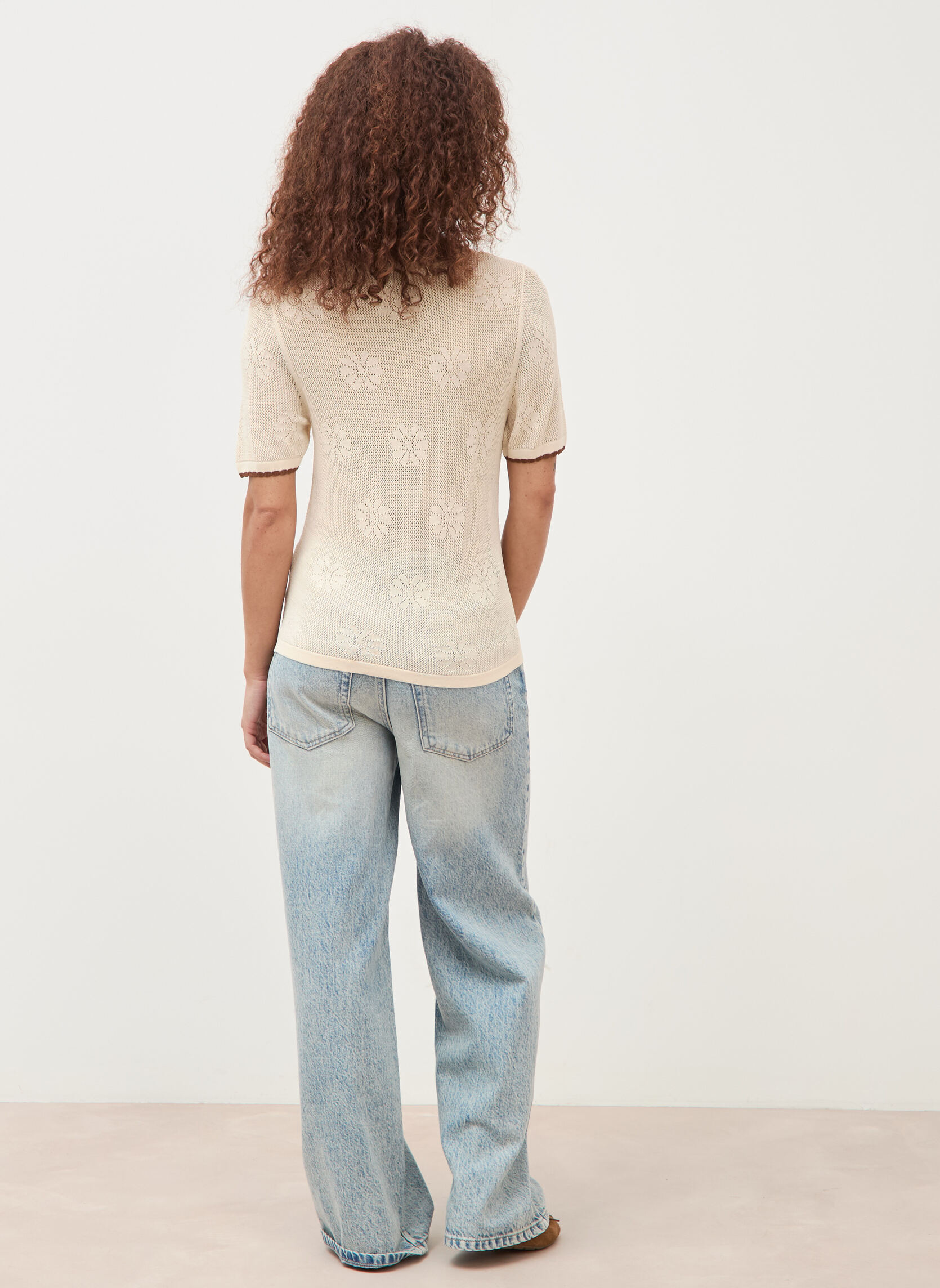 Pulls OFICECOUF femme blanc Bonobo Pulls OFICECOUF femme blanc Blanc