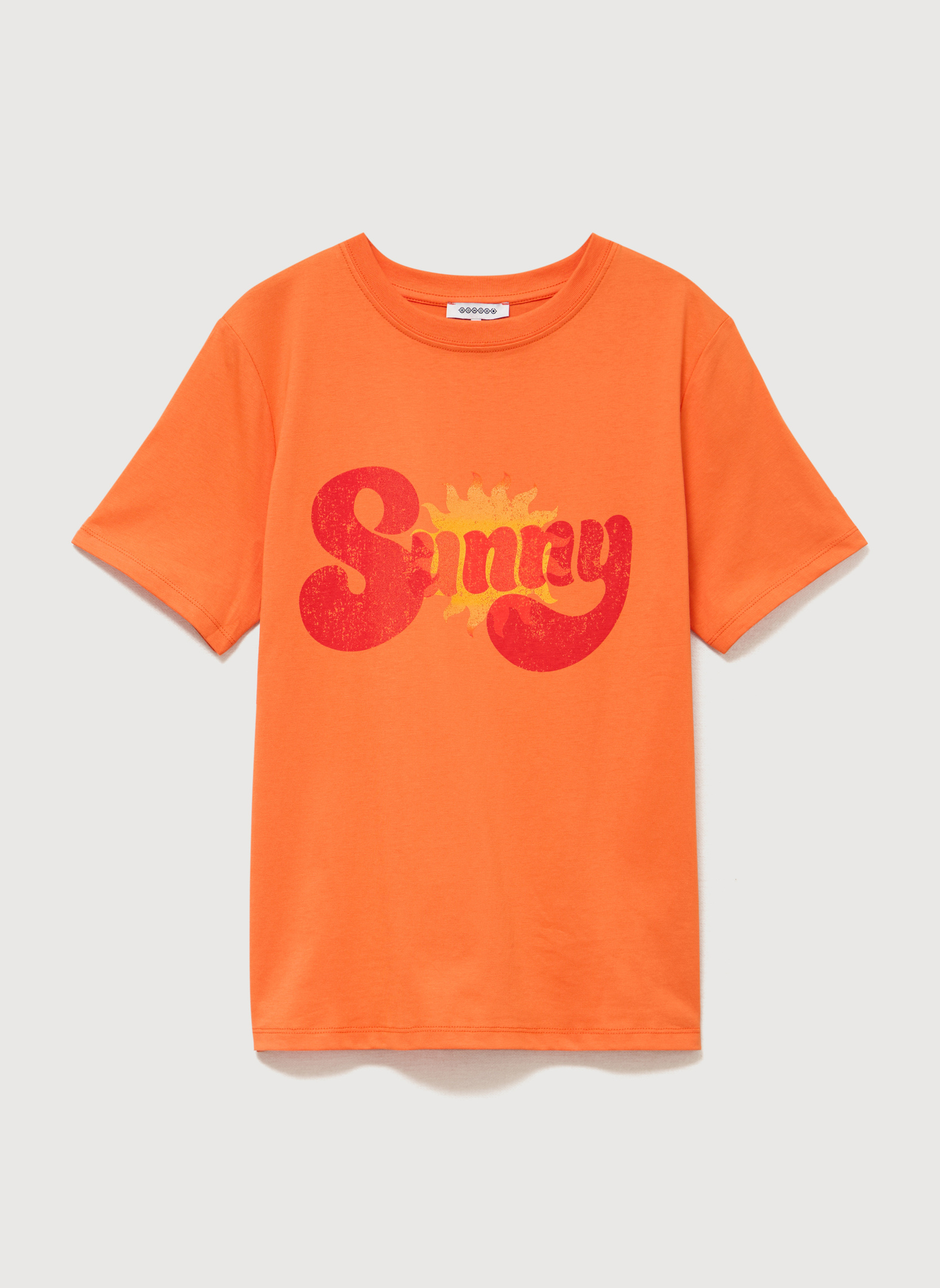 Tee-shirts ANIMWORDCOUF femme orange Bonobo Tee-shirts ANIMWORDCOUF femme orange Orange