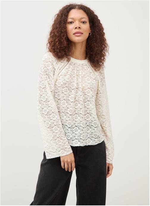 Bonobo Tee-shirts BLOULONF femme blanc