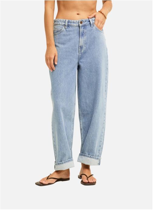 Billabong Jeans droit Holly Mid Waist femme bleu