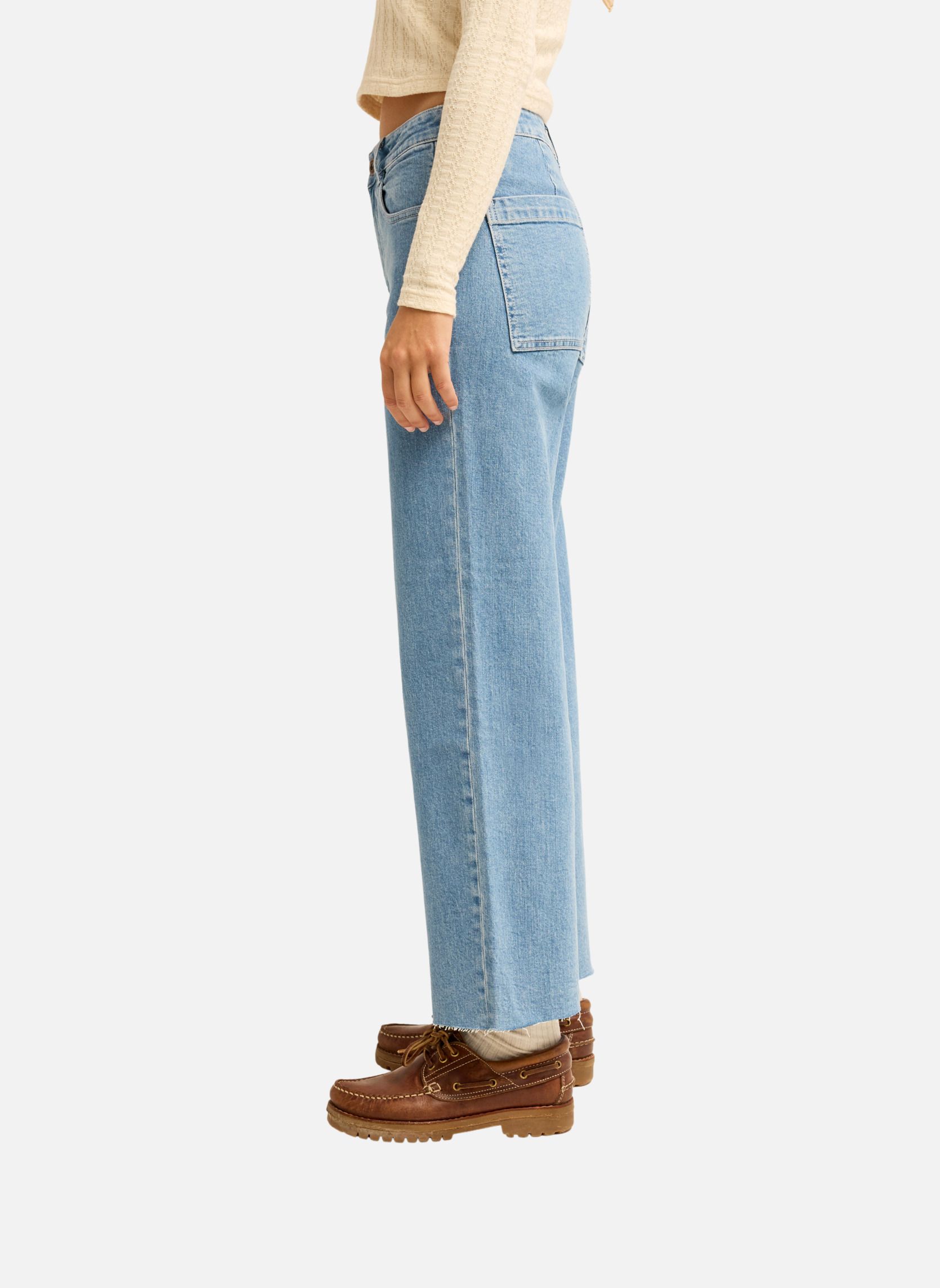 Jeans droit Be Free Denim femme bleu Billabong Jeans droit Be Free Denim femme bleu Bleu clair