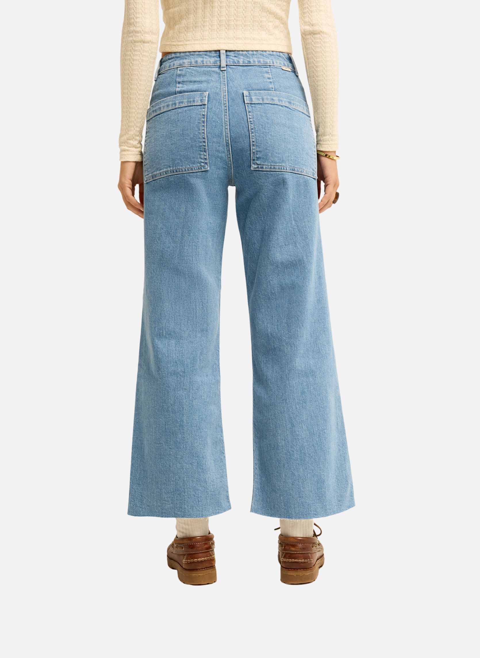 Jeans droit Be Free Denim femme bleu Billabong Jeans droit Be Free Denim femme bleu Bleu clair