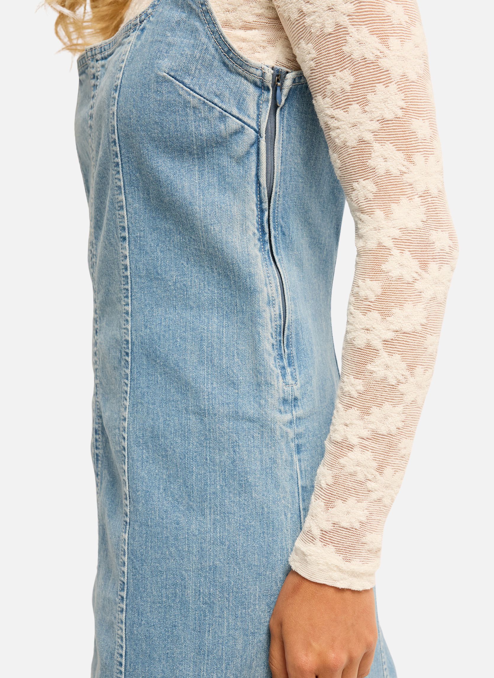 Robes Denim Romance femme bleu Billabong Robes Denim Romance femme bleu Bleu