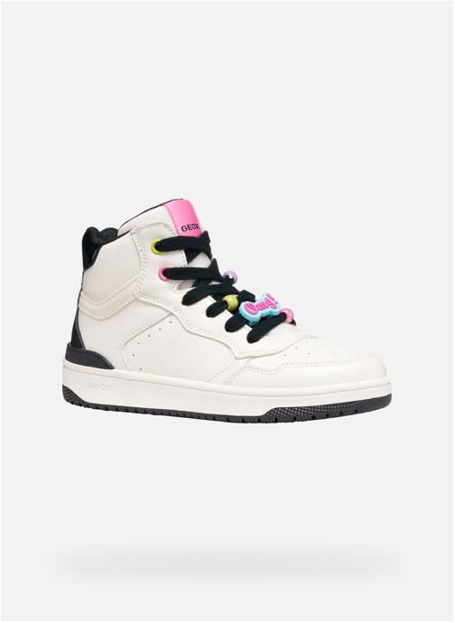 Geox Baskets basses J WASHIBA GIRL fille blanc