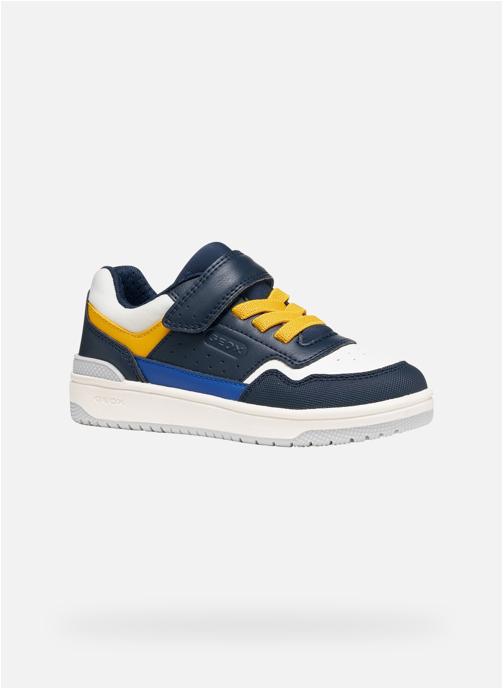 Geox Baskets basses WASHIBA BOY garçon bleu