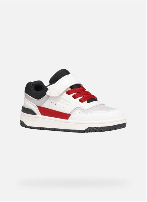 Geox Baskets basses WASHIBA BOY garçon blanc