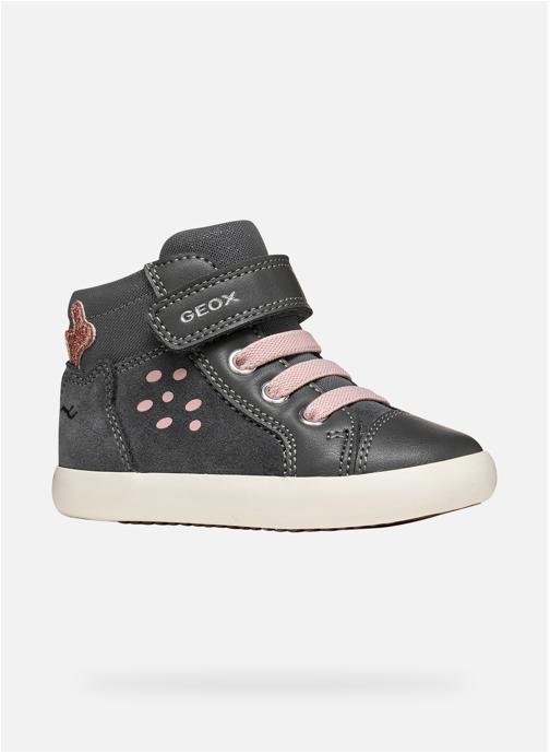Geox Baskets basses GISLI BABY GIRL fille gris