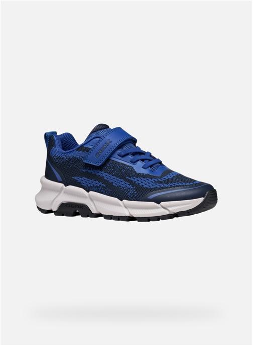 Geox Baskets basses J FLEXYPER PLUS BOY garçon bleu