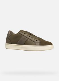 Baskets basses U BALTMOORE homme marron
