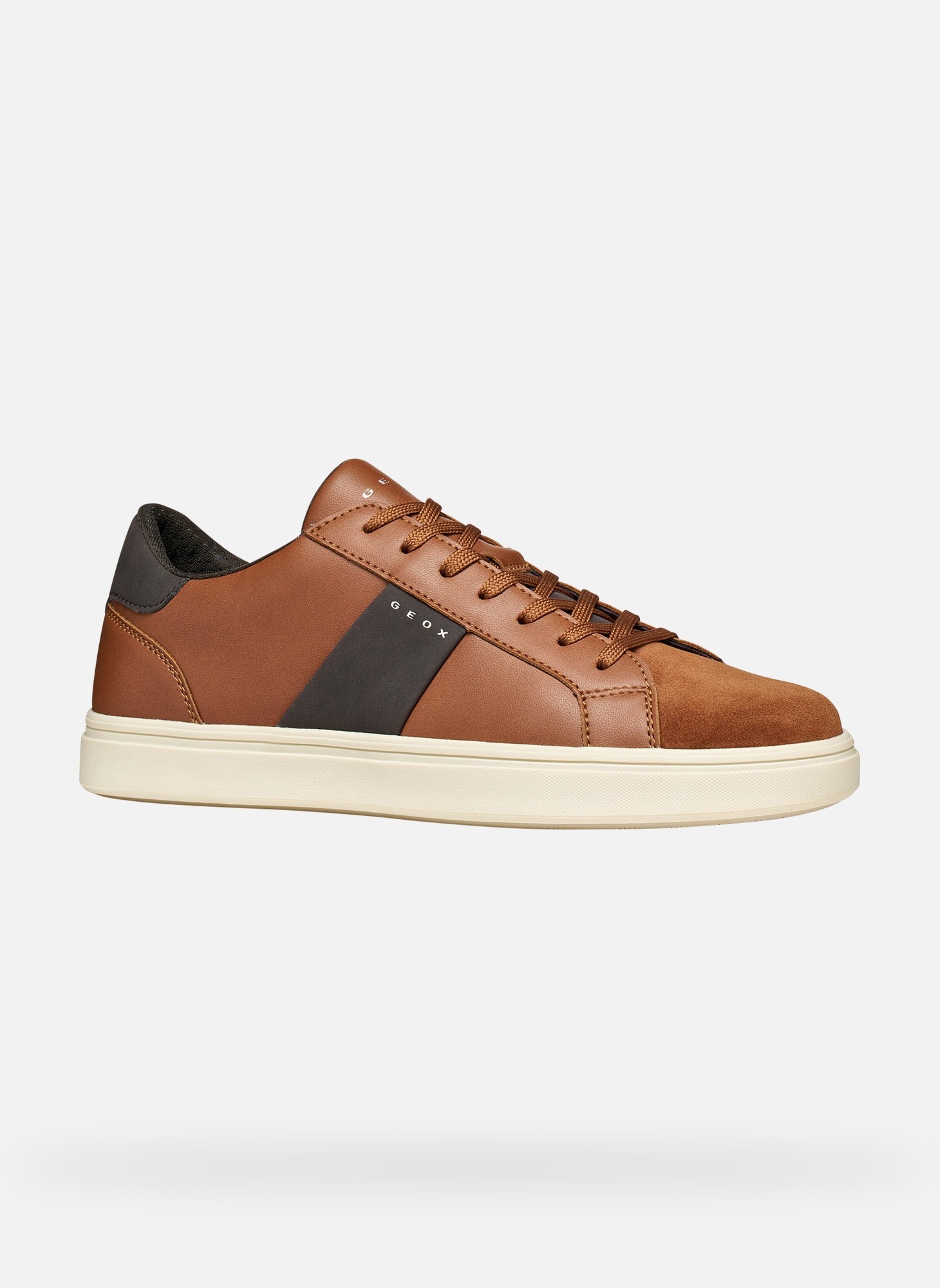 Baskets basses U BALTMOORE homme marron Geox Baskets basses U BALTMOORE homme marron Cognac