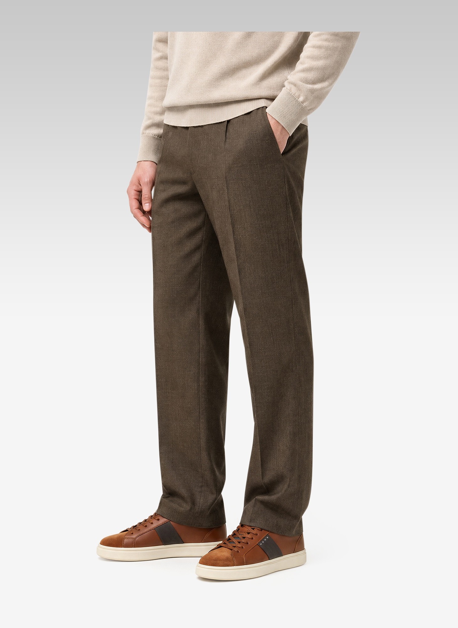 Baskets basses U BALTMOORE homme marron Geox Baskets basses U BALTMOORE homme marron Cognac