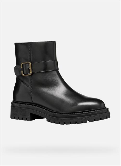 Geox Bottines basses D IRIDEA femme noir