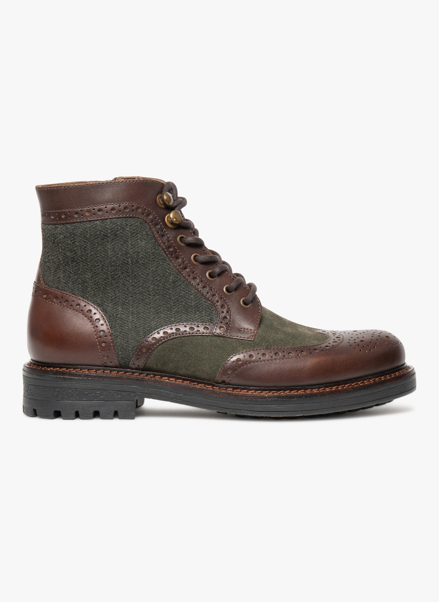 Bottines et boots RIDLEY homme vert Bocage Bottines et boots RIDLEY homme vert Kaki
