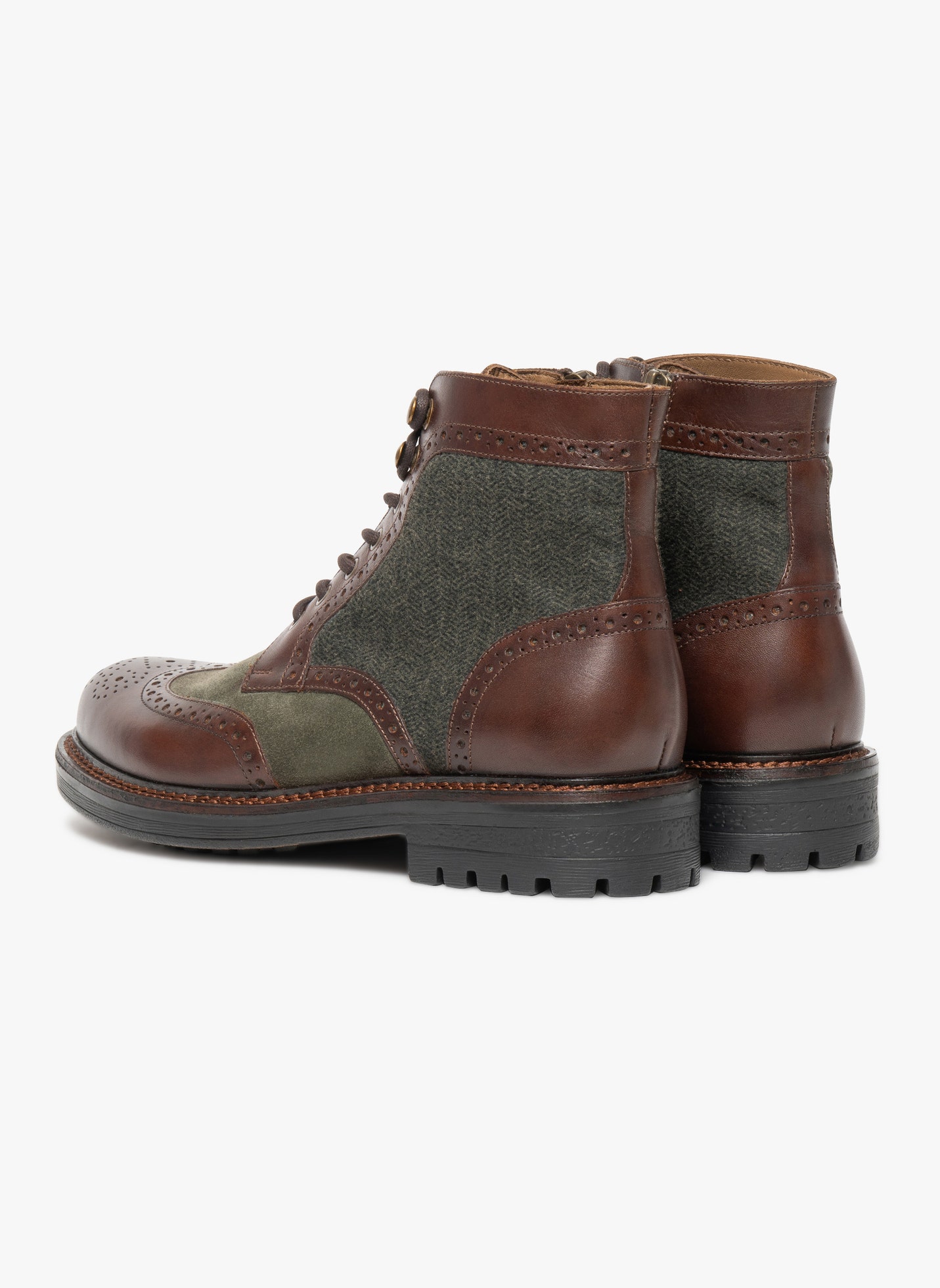 Bottines et boots RIDLEY homme vert Bocage Bottines et boots RIDLEY homme vert Kaki