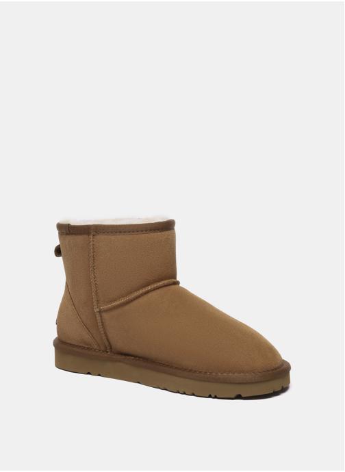 EverAu Australia Bottes OSTRICH femme marron