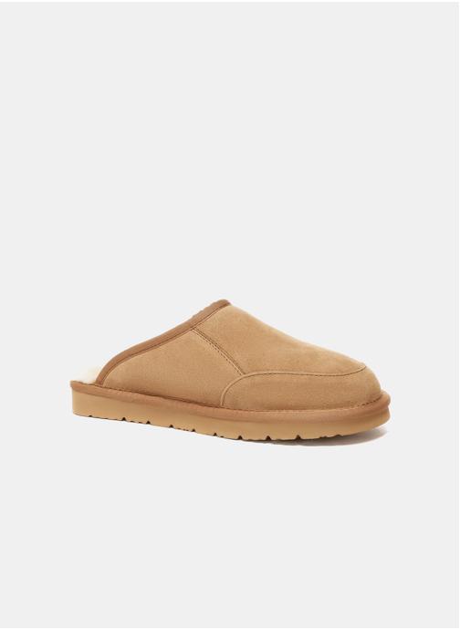 EverAu Australia Chaussons LARK homme marron