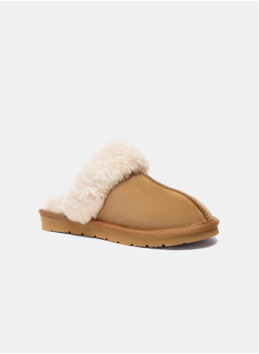 EverAu Australia Chaussons RAVEN femme marron