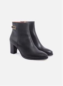 Bottines basses Bottines bijoux talon Zélie femme bordeaux
