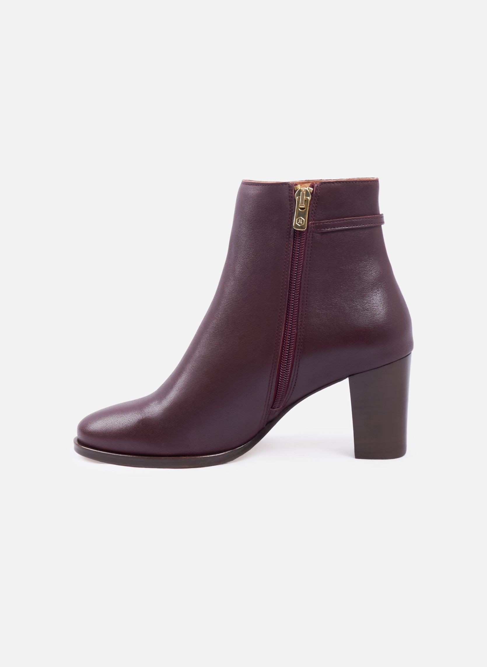 Bottines basses Bottines bijoux talon Zélie femme bordeaux JULES & JENN Bottines basses Bottines bijoux talon Zélie femme bordeaux Bordeaux