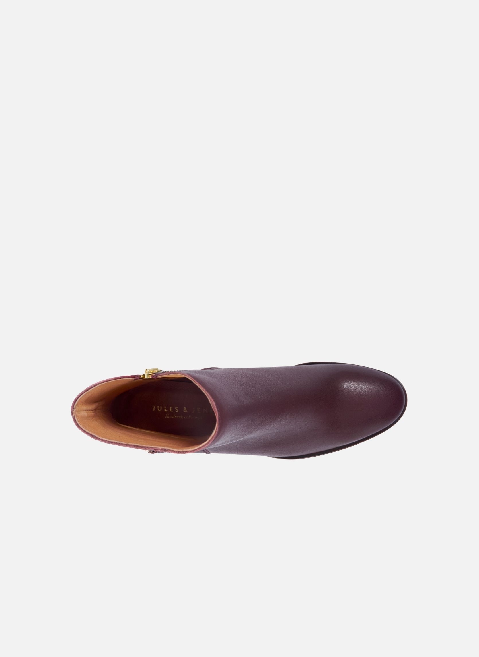 Bottines basses Bottines bijoux talon Zélie femme bordeaux JULES & JENN Bottines basses Bottines bijoux talon Zélie femme bordeaux Bordeaux