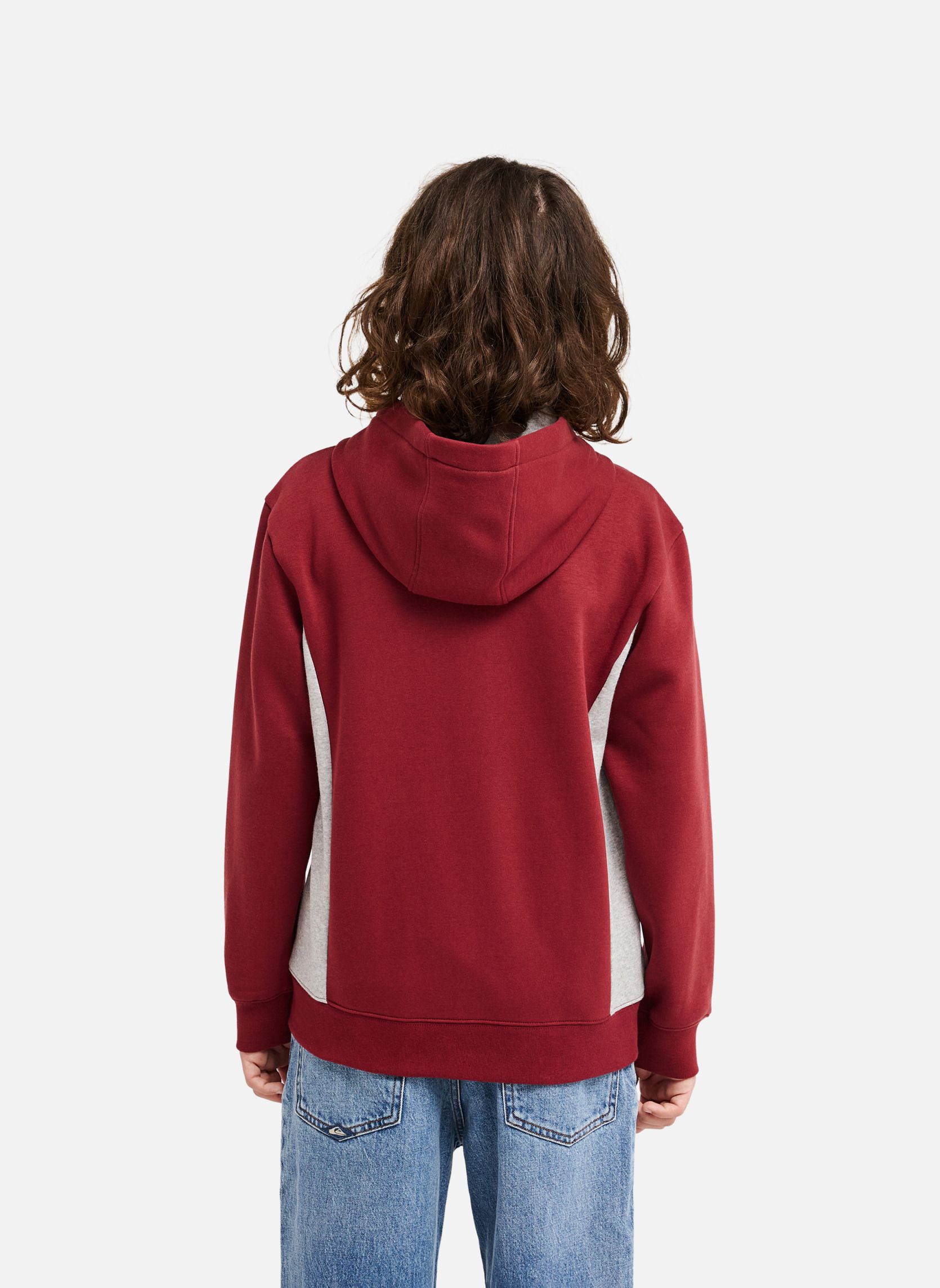 Vestes polaires No Teacher garçon rouge Quiksilver Vestes polaires No Teacher garçon rouge Rouge
