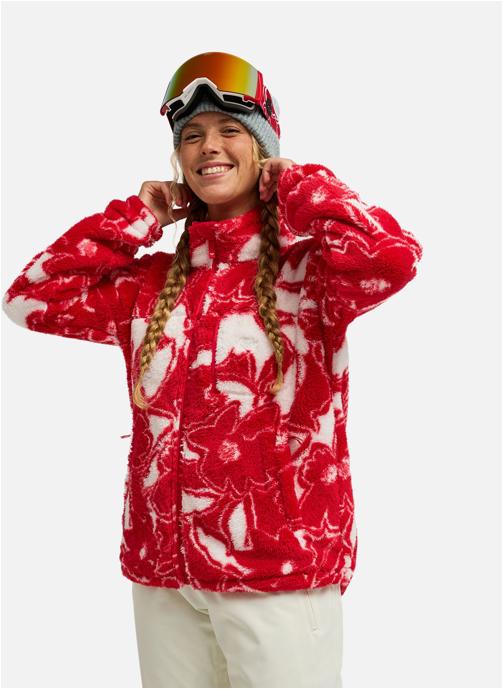 Roxy Vestes polaires Alabama femme rouge