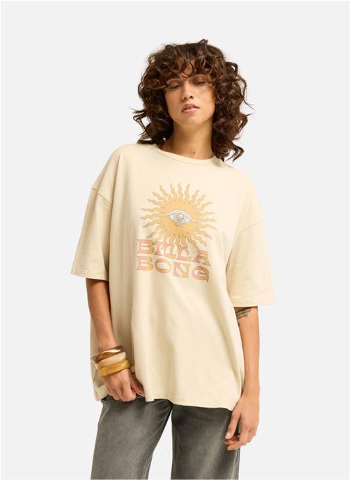 Billabong Tee-shirts A/DIV Good Vibes True femme beige