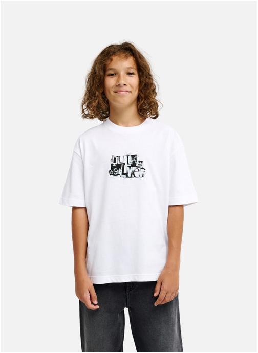 Quiksilver Tee-shirts Young Guns Rinse Y garçon blanc