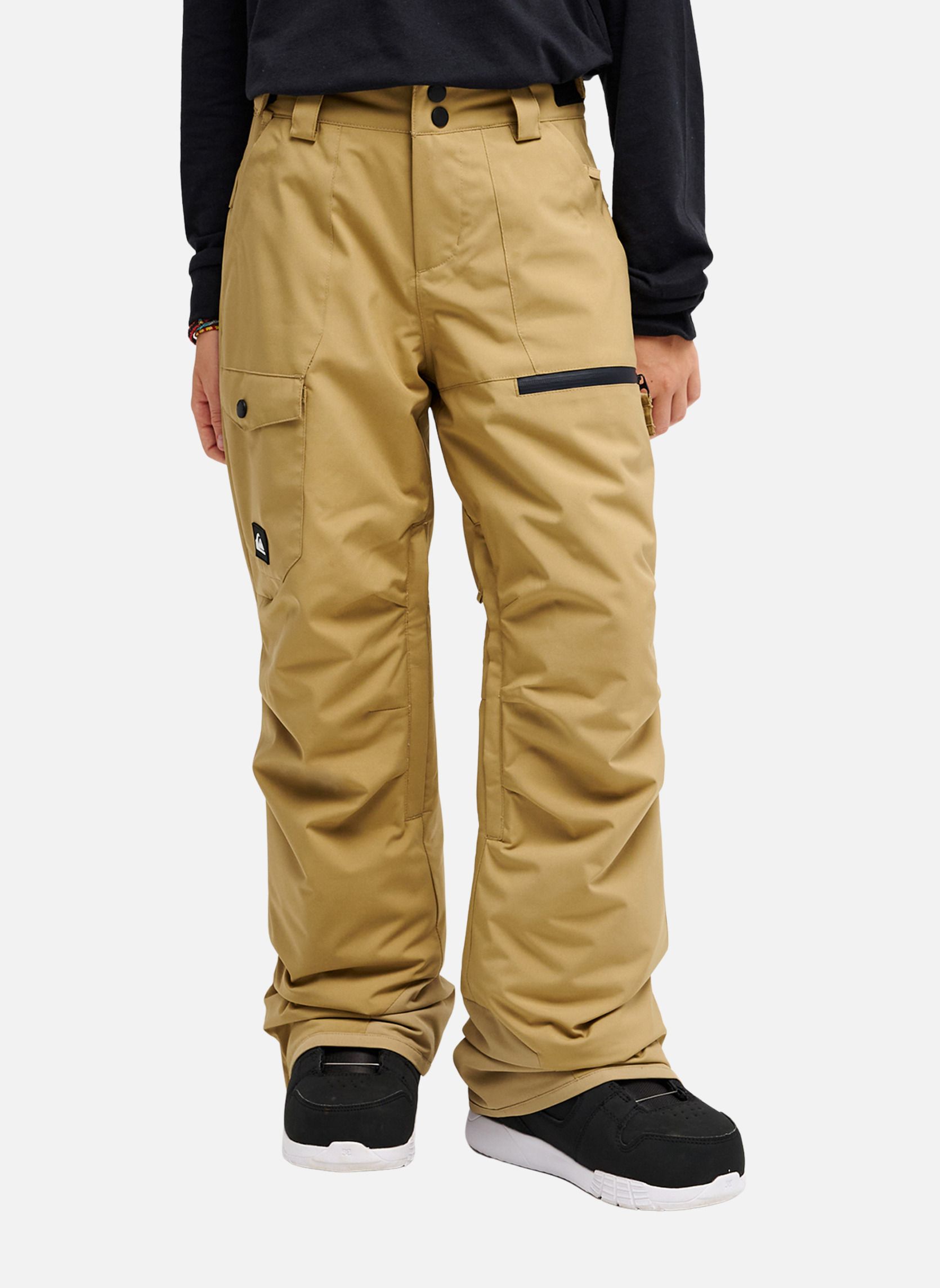 Pantalons Utility 20K garçon beige Quiksilver Pantalons Utility 20K garçon beige Beige