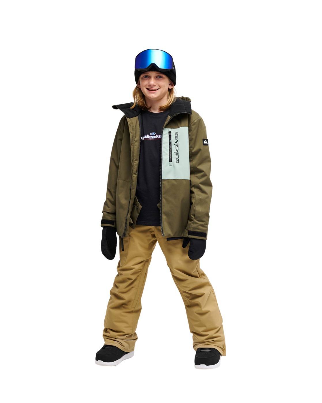 Pantalons Utility 20K garçon beige Quiksilver Pantalons Utility 20K garçon beige Beige