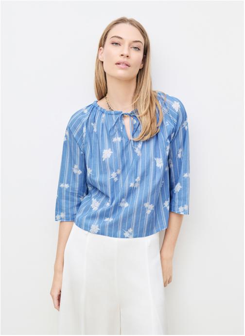 Caroll Blouses 262C-CHIC femme bleu