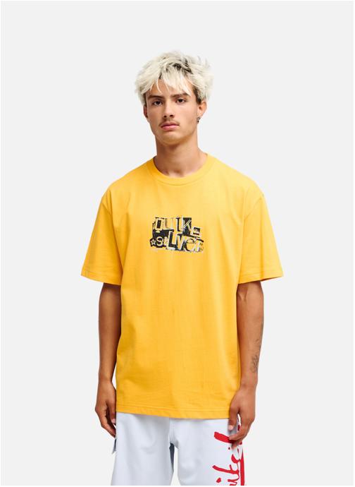 Quiksilver Tee-shirts Young Guns Rinse homme jaune