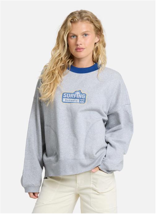 Billabong Sweats à capuche Sunsets femme gris