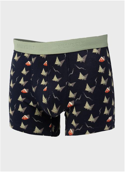 BILLYBELT Boxers A motifs homme noir