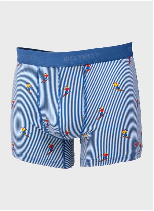 BILLYBELT Boxers A motifs homme bleu