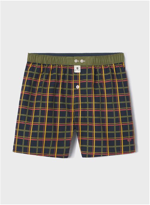 BILLYBELT Caleçons Tartan homme vert