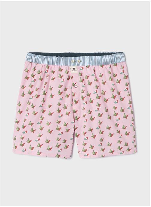 BILLYBELT Caleçons A motifs homme rose