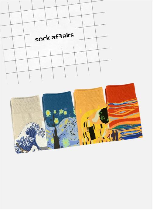 Sock Affairs Chaussettes CS-MasterpiecesPack homme multicolore