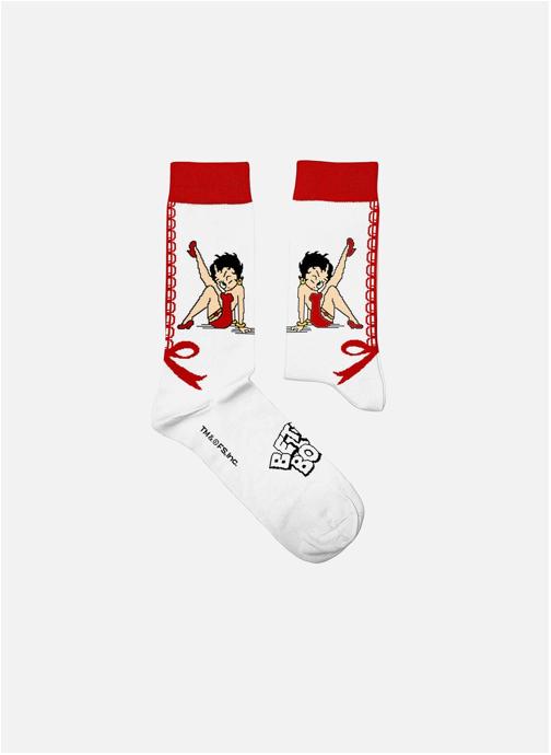 Sock Affairs Chaussettes CC-BB-Pin-Up-Socks femme rouge