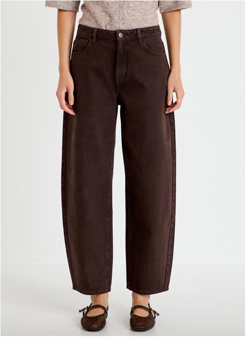 Cache Cache Pantalons droit ARCHYCOCO3 femme marron