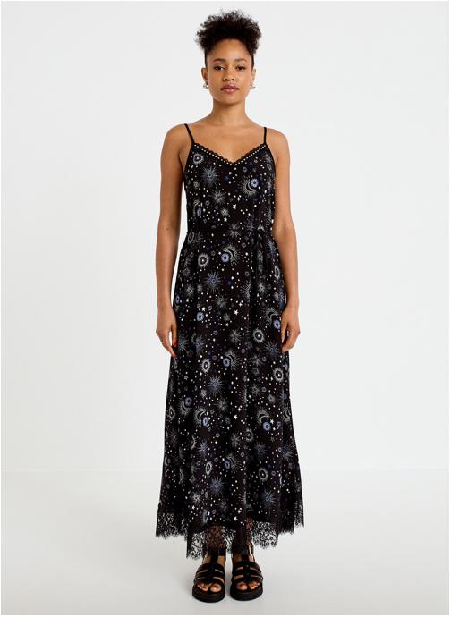 Cache Cache Robes ROLINGESTUD femme noir