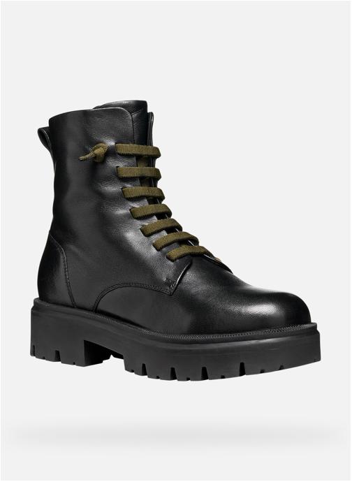 Geox Bottines basses KLARGENA WOMAN femme noir